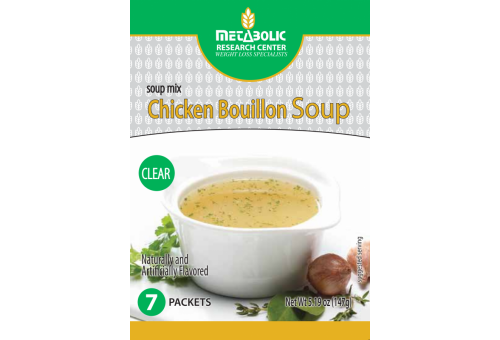 Metabolic Web Store MRC Chicken Bouillon Soup Protein Powder