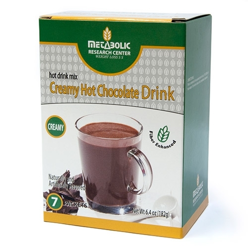 Metabolic Web Store MRC box of Creamy Hot Chocolate protein drink