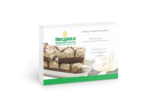 Metabolic Web Store MRC Vanilla Crisp & Crunch protein bars
