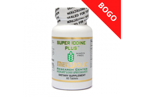 Metabolic Web Store MRC Super Iodine Plus Supplement is buy one get one free