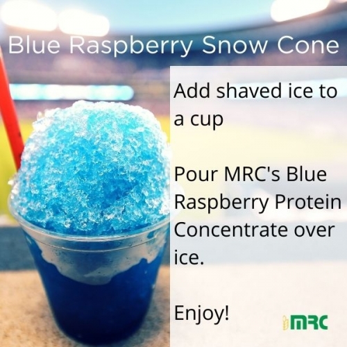 Metabolic Web Store MRC Blue Raspberry Protein Drink Snow Cone