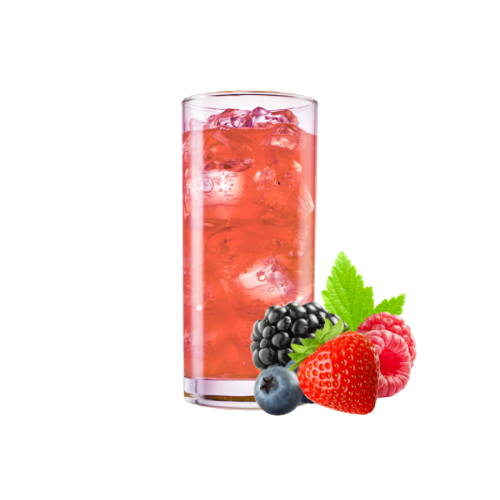Metabolic Web Store MRC Mixed Berry protein drink in a glass