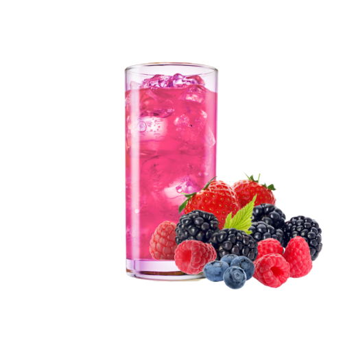 Metabolic Web Store MRC Fulfill mixed fruit fiber drink mixed in a glass
